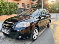Usado Chevrolet Aveo LT 94 CV (69 kW) 2009 Negro Berlina