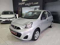 Usado Nissan Micra Acenta 80 CV (58 kW) 2016 Plateado Utilitario