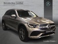 Usado Mercedes GLC300 AMG line 194 CV (142 kW) 2021 Mojave silver metallic paint