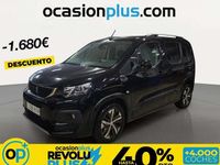 Usado Peugeot Rifter Allure 131 CV (96 kW) 2019 Negro Monovolumen