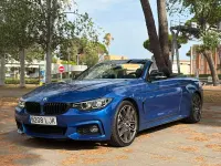 Usado BMW 420 184 CV (135 kW) 2020 Azul Descapotable