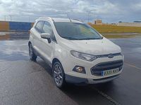 Usado Ford Ecosport Titanium 125 CV (91 kW) 2018 Blanco SUV