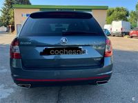 Usado Skoda Octavia RS 184 CV (135 kW) 2016 Gris / plata Utilitario