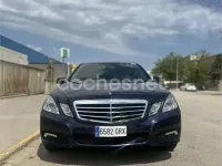 Usado Mercedes E350 Avantgarde 231 CV (169 kW) 2009 Azul Berlina