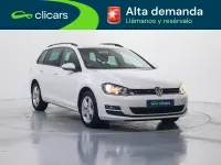 Usado VW Golf VII Advance 110 CV (80 kW) 2016 Blanco Familiar