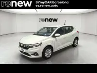 Usado Dacia Sandero Expression 101 CV (74 kW) 2023 Blanco Berlina