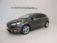 Usado Ford Focus Titanium 125 CV (91 kW) 2017 Gris Familiar