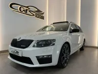 Usado Skoda Octavia RS 184 CV (135 kW) 2017 Blanco Familiar