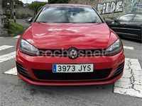 Usado VW Golf VII GTI 220 CV (161 kW) 2013 Rojo Berlina