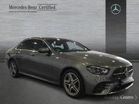 Usado Mercedes E220 AMG line 194 CV (142 kW) 2021 Selenitgrey  metallic paint Berlina