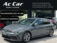 Usado VW Golf VII R-line 150 CV (110 kW) 2021 Gris Utilitario