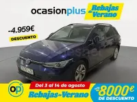 Usado VW Golf VIII Life 115 CV (84 kW) 2021 Azul Familiar