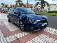 Usado Peugeot 308 Allure 110 CV (80 kW) 2018 Azul Berlina