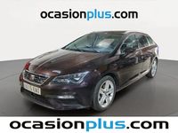 Usado Seat Leon FR 125 CV (91 kW) 2018 Violeta Utilitario