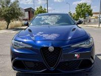 Usado Alfa Romeo Giulia Quadrifoglio 510 CV (375 kW) 2018 Azul Berlina