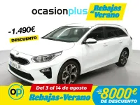 Usado Kia Ceed 115 CV (84 kW) 2020 Blanco Utilitario