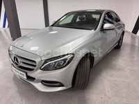 Usado Mercedes C220 170 CV (125 kW) 2015 Gris / plata Berlina