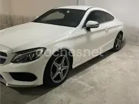 Usado Mercedes C220 170 CV (125 kW) 2016 Blanco Coupe
