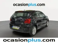 Usado VW Polo 75 CV (55 kW) 2016 Negro Utilitario