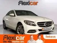 Usado Mercedes C220 170 CV (125 kW) 2015 Blanco Berlina