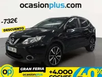 Usado Nissan Qashqai Tekna 131 CV (96 kW) 2016 Negro SUV