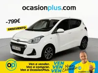 Usado Hyundai i10 87 CV (63 kW) 2018 Blanco Utilitario