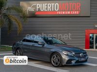 Usado Mercedes C200 160 CV (117 kW) 2019 Gris Berlina