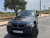 Usado BMW X3 150 CV (110 kW) 2008 Azul SUV