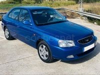 Usado Hyundai Accent GLS 102 CV (75 kW) 2003 Azul Berlina