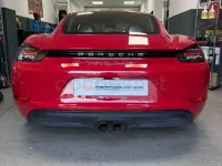 Usado Porsche 718 Cayman S 350 CV (257 kW) 2017 Rojo Coupe