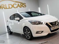 Usado Nissan Micra Acenta 89 CV (65 kW) 2017 Blanco Berlina