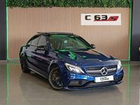 Usado Mercedes C63 AMG AMG 510 CV (375 kW) 2018 Azul Berlina