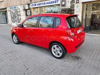 Usado Chevrolet Aveo LT 94 CV (69 kW) 2009 Rojo Berlina