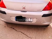 Usado Peugeot 308 120 CV (88 kW) 2009 Gris / plata Berlina