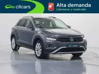 Usado VW T-Roc Life 116 CV (85 kW) 2022 Gris SUV