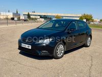 Usado Seat Leon Style 105 CV (77 kW) 2014 Negro Berlina