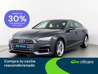 Usado Audi A5 Sportback S-Line 163 CV (119 kW) 2019 Gris Utilitario