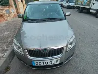 Usado Skoda Fabia 60 CV (44 kW) 2008 Gris / plata Berlina