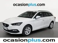 Usado Seat Leon Style 150 CV (110 kW) 2021 Blanco Monovolumen