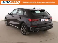 Usado Audi A3 S-Line 204 CV (150 kW) 2021 Negro Berlina