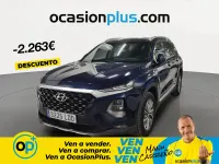 Usado Hyundai Santa Fe 200 CV (147 kW) 2019 Azul SUV