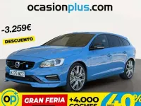 Usado Volvo V60 367 CV (269 kW) 2016 Azul Familiar