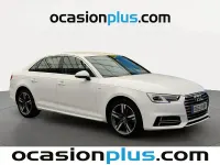 Usado Audi A4 S-Line 150 CV (110 kW) 2018 Blanco Berlina
