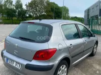 Usado Peugeot 307 110 CV (80 kW) 2002 Gris / plata Berlina