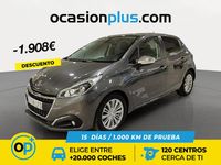 Usado Peugeot 208 Signature Sky 99 CV (72 kW) 2020 Gris Utilitario