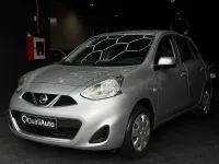 Usado Nissan Micra Acenta 80 CV (58 kW) 2015 Gris / plata Utilitario