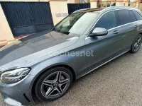 Usado Mercedes C220 170 CV (125 kW) 2019 Gris / plata Familiar