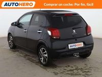 Usado Peugeot 108 Roland Garros 82 CV (60 kW) 2015 Negro Utilitario