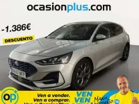 Usado Ford Focus ST-Line X 125 CV (91 kW) 2023 Plateado Utilitario