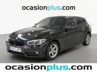Usado BMW 116 116 CV (85 kW) 2016 Negro Utilitario